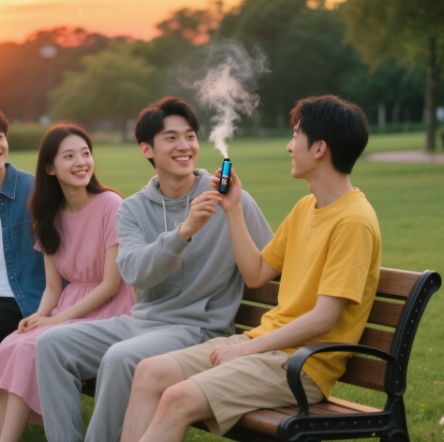 Con cigarrillos electrónicos, tejemos amistades